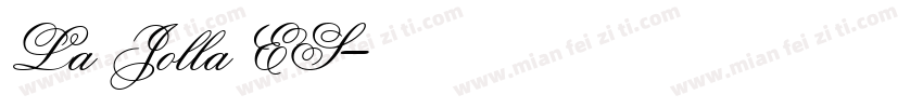 La Jolla ES字体转换